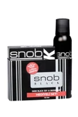 Snob Erkek Black 100 ml EDT + Deodorant 150 Ml HEDİYELİ SET - 1