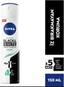 Nivea Deodorant Kadın - Black & White İnvisible Fresh - 1