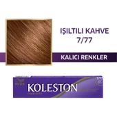 Koleston Tüp Boya 7/77 Işıltılı Kahve - 1
