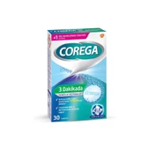 Corega 3 Dakikada Temizleyici Tablet 30 Tablet - 1