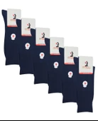 6 Adet Büyük Beden Redzone Diyabet Çorap Siyah - 2