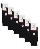 6 Adet Büyük Beden Redzone Diyabet Çorap Siyah - 1