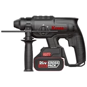 Kress Kuc60.2 20Volt 4.0Ah. 2.0J Li-İon Çift Akülü Kömürsüz Profesyonel Sds-Plus Pnömatik Kırıcı/Delici - 2