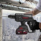 Kress Kuc60.2 20Volt 4.0Ah. 2.0J Li-İon Çift Akülü Kömürsüz Profesyonel Sds-Plus Pnömatik Kırıcı/Delici - 10