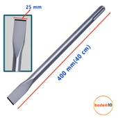 Master Sds Max Geniş Ağızlı Keski 18 mm x 400 mm x 25 mm - 2