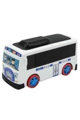 Sevimli Pilli Okul Otobüsü-360 Derece Dönüş Kapasiteli-Müzikli - Mavi Su Dünyası - 4
