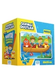 Puzzle 24 Parça Sevimli Dostlar Oyun Zamanı 50x70 Cm - Mavi Su Dünyası - 1