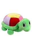 Peluş Renkli Kaplumbağa - 70 cm - Mavi Su Dünyası thumbnail 1
