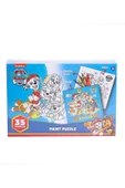 Çocuk Boyamalı Puzzle Oyunu 35 Parça ve 6 Renk Kalemli - Mavi Su Dünyası - 1
