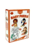 Puzzle Baby Hayvanlar 4 Büyük Parça - Mavi Su Dünyası - 1
