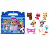 1005103 Littlest Pet Shop - Minişler 5'li Figür Seti S1 Çiftlik Temalı - 1