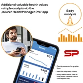 Beurer BF 880 WIFI ve Bluetooth Özellikli Vücut Analiz / Diyagnoz Tartısı - 3