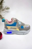 Memory Foam Tabanlı Işıklı Kız Çocuk Bebek Spor Sneakers - 1