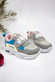 Memory Foam Tabanlı Işıklı Kız Çocuk Bebek Spor Sneakers - 4