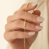 925 Ayar Gümüş Çubuk Bileklik - CB00125 thumbnail 5