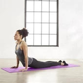 Yoga-Mat Kaymaz Yoga ve Egzersiz Minderi Mor - 3