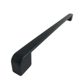 Oval Marmara Kulp 224 mm Siyah Mutfak Kulpu Çekmece Dolap Kapak Kulbu Metal Mobilya Dolabı Kulpları thumbnail 5