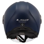 LS2 CLASSY MAT NAVY MAVİ KASK (GÜNEŞ VİZÖRLÜ) thumbnail 3
