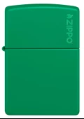 Zippo 48629 Grass Green Logo Çakmak 48629ZL-103376 (5-1) thumbnail 1