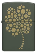 Zippo 221 2022Pff Four Leaf Clover Design Çakmak 48501-100099 (4-1) - 1