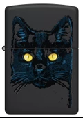 Zippo 218 2022Pff Black Cat Design Çakmak 48491-100061 (3-2) thumbnail 1