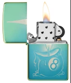 Zippo 49191 Eight Ball Tattoo Design Çakmak 48615-103470 (6-2) thumbnail 2