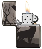 Zippo 49188-078554 Wolves Design Çakmak thumbnail 2