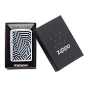 Zippo 200 Pf19 Grid Lines Design Çakmak 29914-071730 (1-1) thumbnail 2