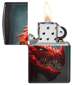 Zippo 48777-109102 Red Dragon Design Çakmak - 2