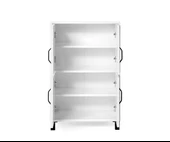 Gonca Kapaklı Çok Amaçlı Dolap Ayakkabılık 63x35x99cm - 2
