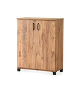 Ekonomik 2 Kapaklı Ayakkabılık 71x35x89cm Demonte - 3