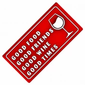 Good Food Yazılı Sök-Tak-Pratik Vantuzlu Yeni Nesil Dekor Plaka - 1