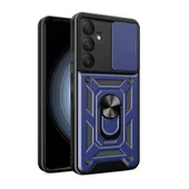 Samsung Galaxy A35 Tank Kılıf Magnetik Standlı Kamera Korumalı Sürgülü Vega Kapak thumbnail 1