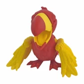 3D Hareketli Tukan Kuşu Figürlü Oyuncak - Sarı/Kırmızı thumbnail 4