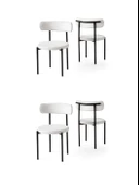 Alfa Metal Mutfak Sandalyesi 4 Lü Set - 5