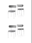 Alfa Metal Mutfak Sandalyesi 4 Lü Set - 1