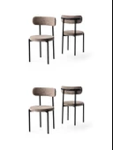 Alfa Metal Mutfak Sandalyesi 4 Lü Set - 4
