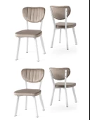 Star Demir Mutfak Sandalyesi 4 Lü Set - 1