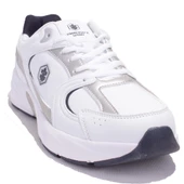 Lumberjack Pol Pu Beyaz Lacivert Ortopedik Günlük  Erkek Spor Ayakkabı thumbnail 1