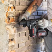 Kress Kuc61.91 20Volt 2.2J Kömürsüz Profesyonel Sds-Plus Pnömatik Kırıcı/Delici (Akü Dahil Değildir) - 8