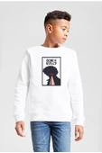 See You In Space Cowboys Minimalist Anime Poster Beyaz Çocuk 2ip Sweatshirt - 1