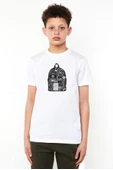 The Last Of Us Ellie's Backpack Beyaz Çocuk Bisikletyaka Tshirt - 1