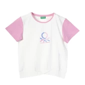 United Colors Of Benetton Kızn Çocuk Tshirt BNT-G21312 - 1