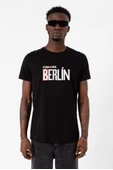 La Casa De Papel Berlin Siyah Erkek Tshirt thumbnail 1