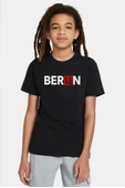 La Casa De Papel Berlin Ak Siyah Çocuk Tshirt - 1