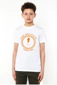 Camp Half Blood Zeus Beyaz Çocuk Bisikletyaka Tshirt - 1