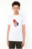 Euro 24 Serbia Beyaz Çocuk Bisikletyaka Tshirt - 1