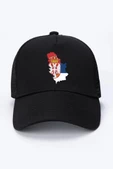 Euro 24 Serbia Siyah Fileli Şapka - 1