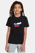 Euro 24 Slovenia Siyah Çocuk Tshirt - 1