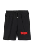 Euro 24 Türkiye Erkek Siyah Şort thumbnail 1